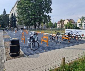 Nowy parking rowerowy w Lesznie