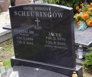 Tak wygląda grób męża Joannay Scheuring-Wielgus  