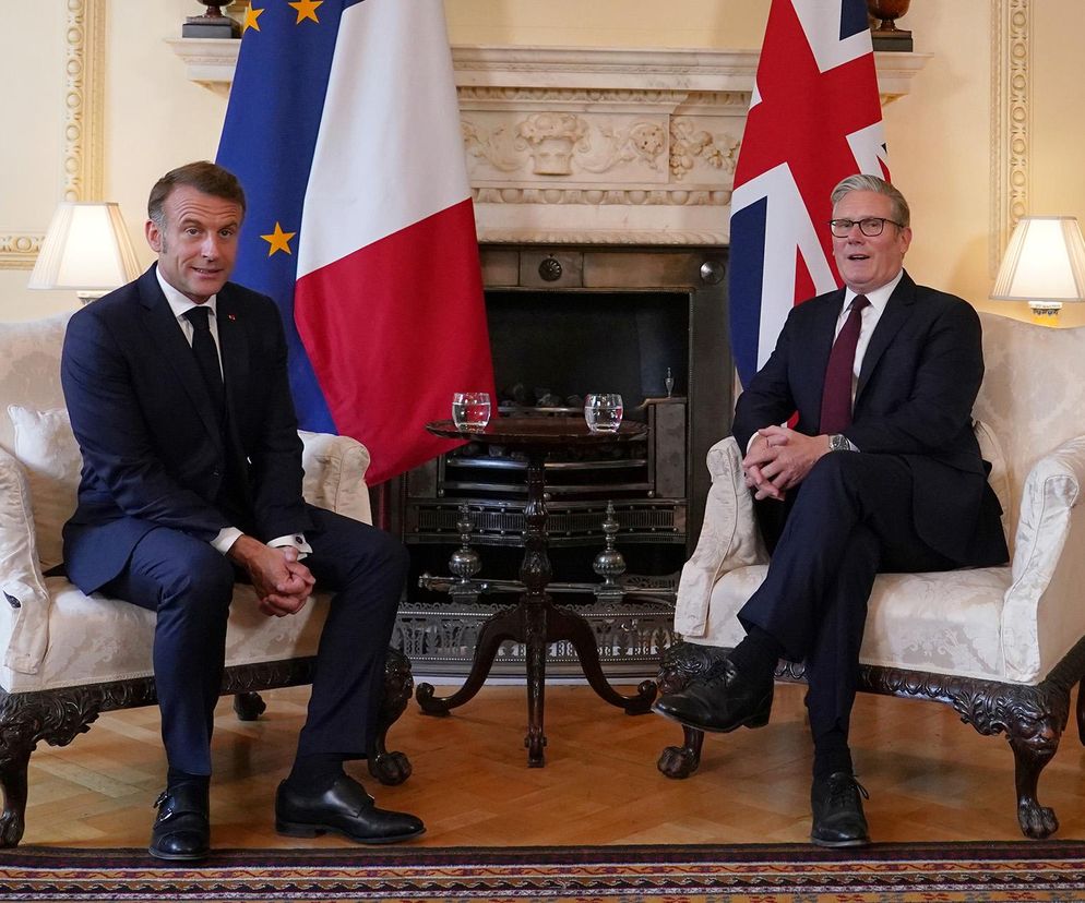 Spotkanie Macron Starmer