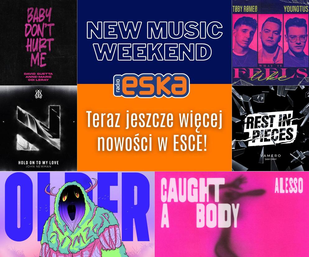 Premiery 2023 David Guetta, Toby Romeo, John Newman w New Music Weekend w Radiu ESKA!