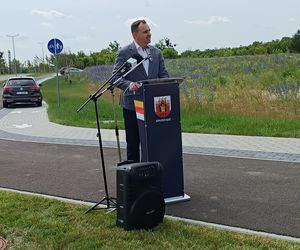 Otwarcie nowego ronda w Grudziądzu
