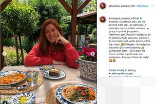 Katarzyna Dowbor na diecie