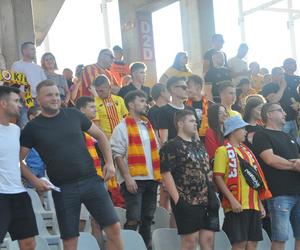 Korona Kielce - Cracovia. Zdjęcia kibiców podczas meczu. 10 sierpnia 2024