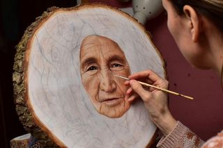 Twórczość na drewnie - Aleksandra Liberadzka