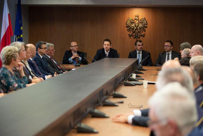 Prezydent spotkał się z mieszkańcami Wawra