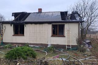 Tragiczny pożar domu jednorodzinnego w Wojsławicach