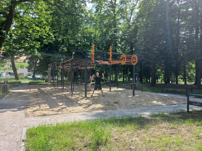 Ninja Park w Lesznie gotowy. To ekstremalny tor przeszkód