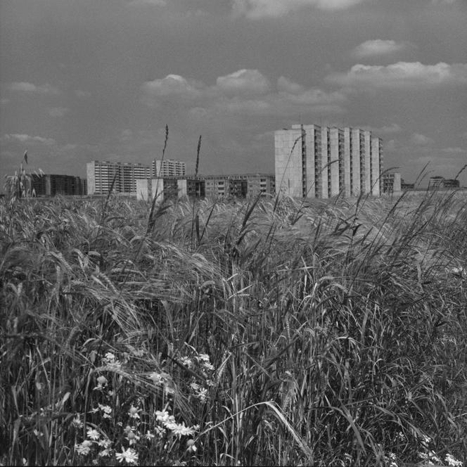 Widok na osiedle N, rok 1976