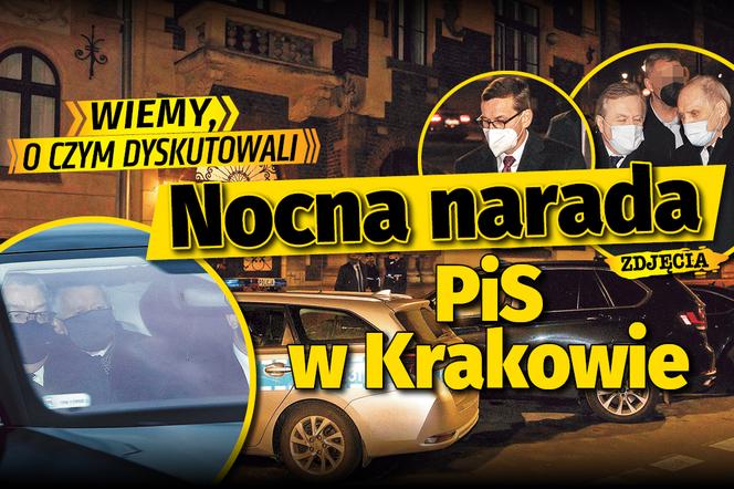 Nocna narada w Krakowie