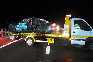 Karambol na trasie S1 w Jaworznie