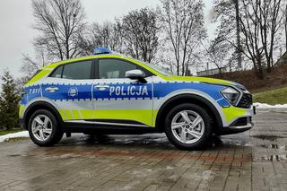 Nowy radiowóz KIA Sportage u funkcjonariuszy w Lubawie