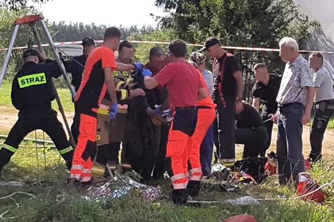 Konserwator zasłabł w studzience kanalizacyjnej