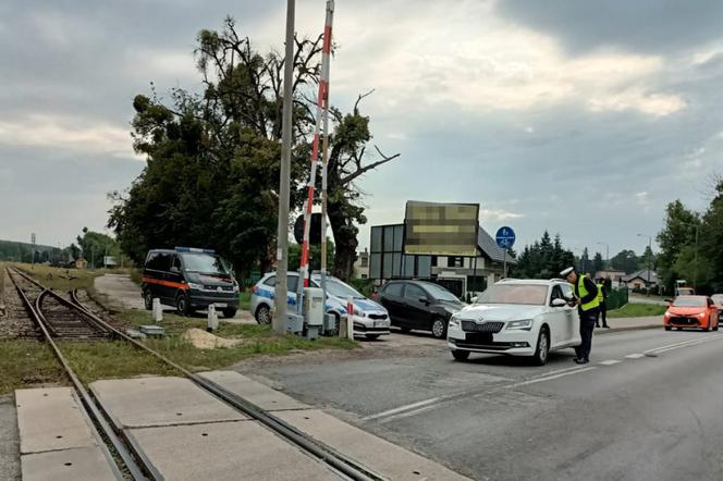 Policjanci z Grudziądza zwracali uwagę na przejazdy przez tory kolejowe