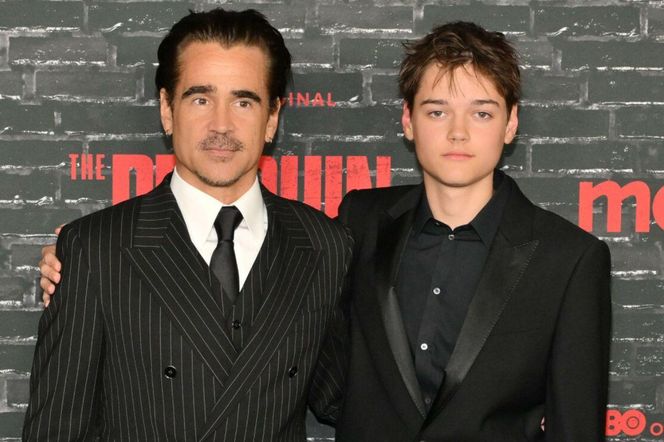 Colin Farrell z synem Henrym Tadeuszem