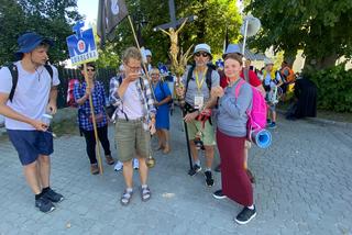 Pielgrzymi 44. LPP na Mszy Świętej w Małogoszczu 