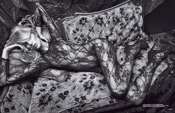 Anja Rubik w nagiej sesji dla Lui Magazine