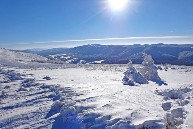 Sroga zima w Bieszczadach: Te zdjęcia zaskakują! Gdzie jest wiosna?!