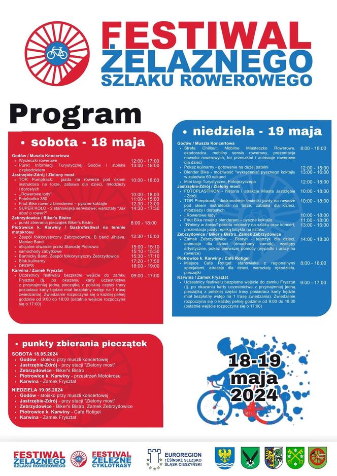 Festiwal Żelaznego Szlaku Rowerowego już w najbliższy weekend