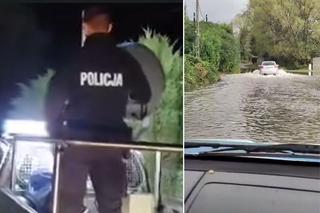 Kujawsko-pomorscy policjanci pomagają w miastach dotkniętych powodzią. Zostaną tam aż do końca akcji ratunkowej