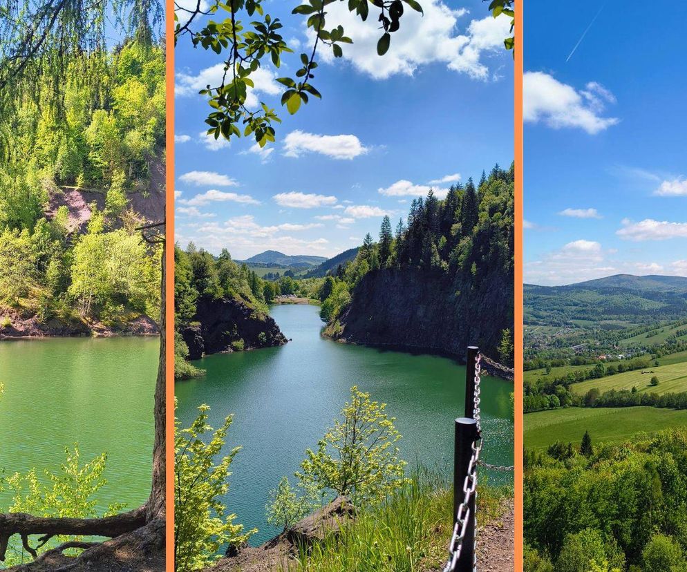 Dolnośląskie Morskie Oko? Tak wyglądają „Kamyki” w Górach Suchych