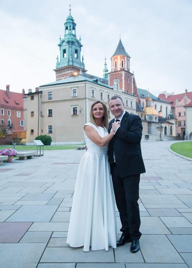 Jacek Kurski z żoną