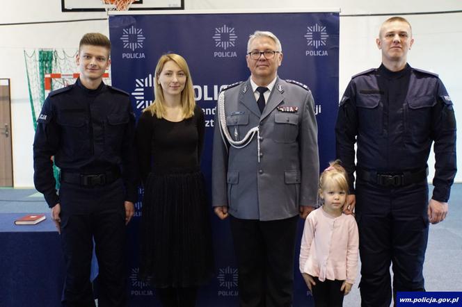 Olsztyn. Nowi policjanci z Warmii i Mazur złożyli uroczyste ślubowanie