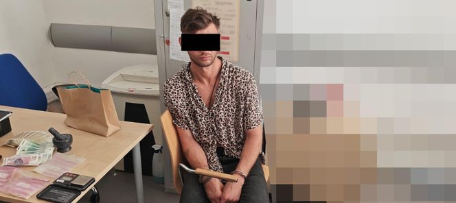 Jeden z zatrzymanych mężczyzn