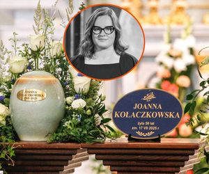Żałobnicy brawami na kolanach oddali hołd Joannie Kołaczkowskiej. Niezwykły moment wywołał morze łez