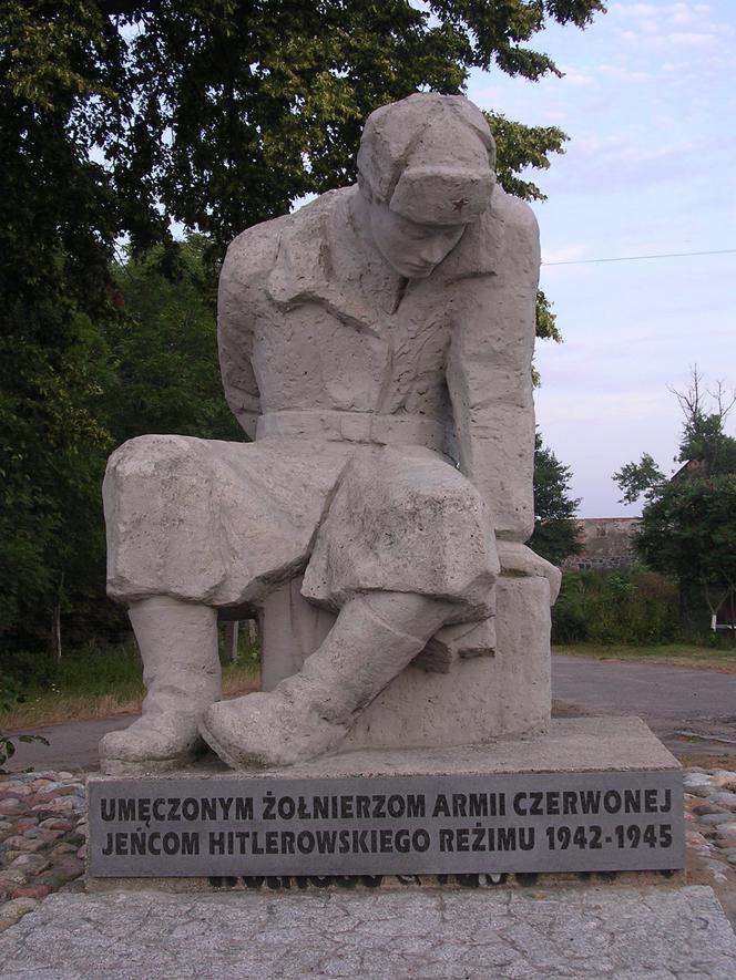 Pomnik żołnierza Armii Czerwonej w Starzyńskim Dworze