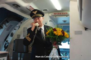 Niesamowite, co zrobił kapitan samolotu LOT do Krakowa. Nic bardziej poruszającego nie zobaczycie!