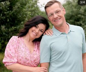 M jak miłość nowy sezon po wakacjach. Kinga (Katarzyna Cichopek), Piotrek (Marcin Mroczek)