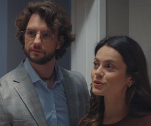 M jak miłość odc. 1874. Kasia (Paulina Lasota), Mariusz (Mateusz Mosiewicz