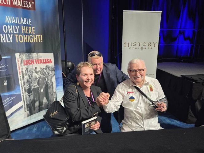 Wałęsa podbija Amerykę