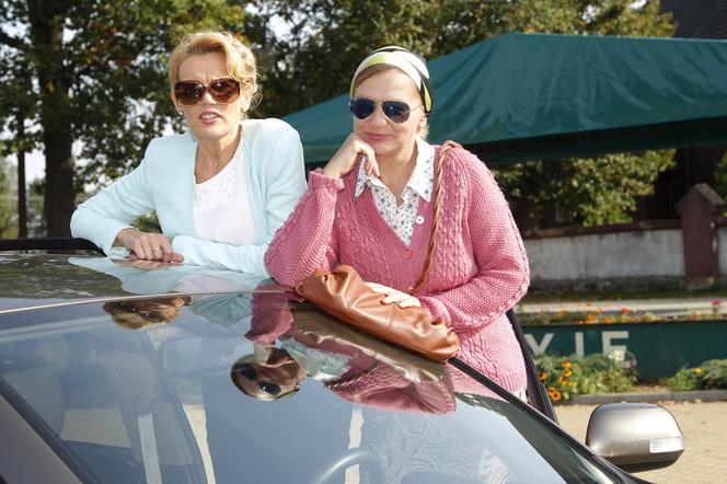 Ranczo 9 sezon. Więcławska (Dorota Chotecka), Solejukowa (Katarzyna Żak)
