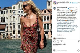 Monika Olejnik kusi dekoltem