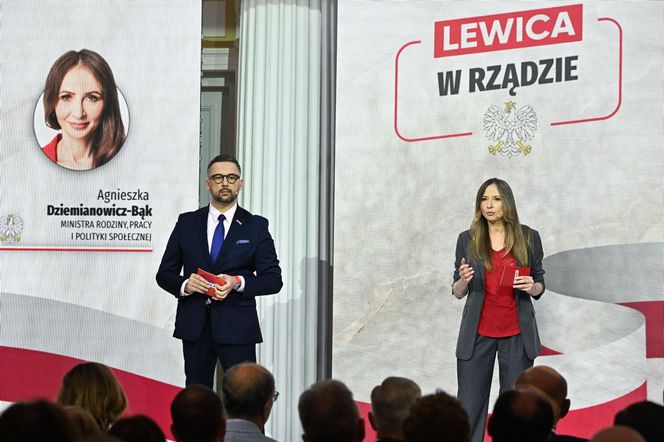  Konwencja rządowej Lewicy w Hotelu Belotto w Warszawie
