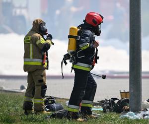 Służby ostrzegają! Alarmowy poziom amoniaku w związku z pożarem w Krośnie