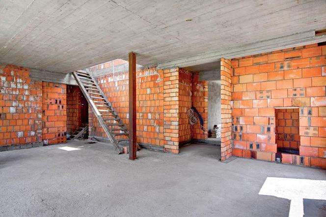 murowane ściany działowe - funkcjonalny podział przestrzeni