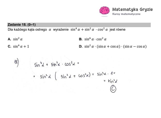 Matura matematyka rozwiązania