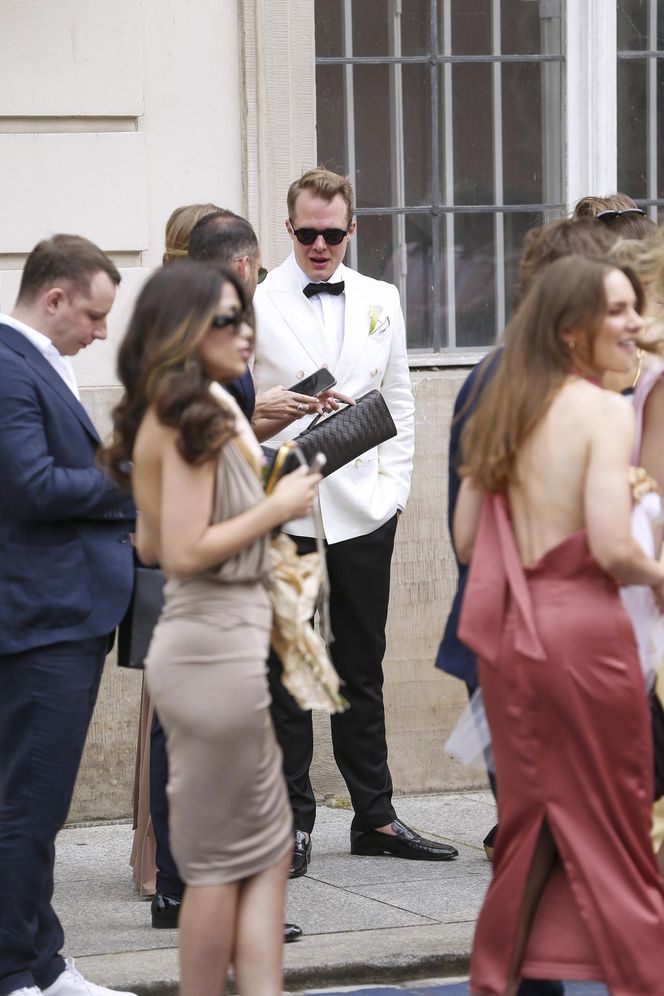 Ślub jak z bajki! Syn Marioli Bojarskiej-Ferenc powiedział tak. Panna młoda nie ukrywała brzuszka