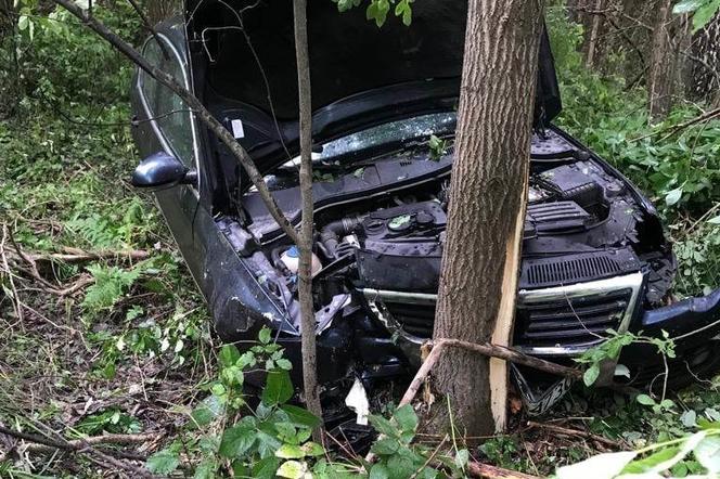 Groźny wypadek na drodze Starachowice - Rzepin