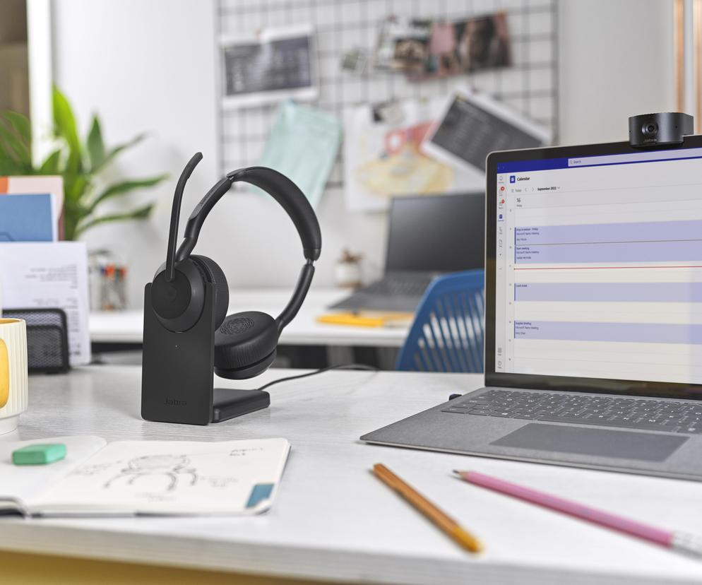 Jabra Evolve2 55 – Cuffia Da Scrivania Con Massimo Comfort E Tecnologia AirComfort
