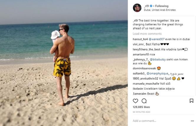 Robert Lewandowski i Klara Lewandowska