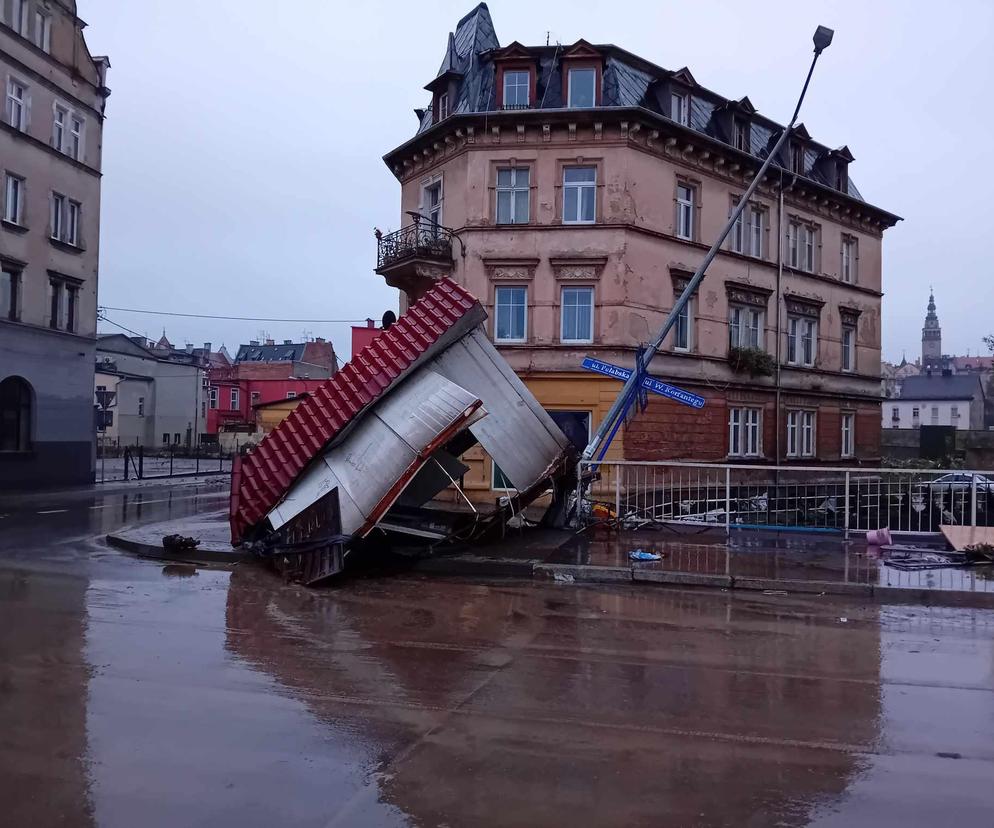 Powódź w Kłodzku. Tak wygląda miasto po zalaniu 16.09.2024