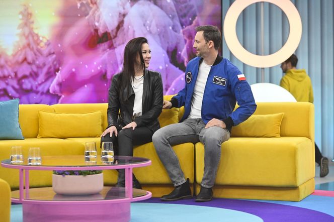 Aleksandra Uznańska-Wiśniewska i Sławosz Uznański-Wiśniewski 