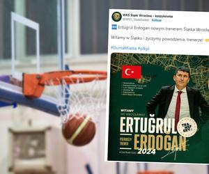 Ertugrul Erdogan oficjalnie trenerem Śląska. Kibice koszykarzy grzmią po zwolnieniu Urlepa