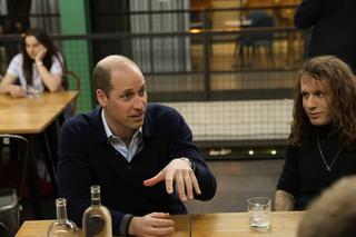 Książę William w hali Koszyki spotkał się z dziećmi z Ukrainy