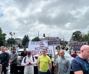 Protest Konfederacji w Siedlcach zgromadził ok. 600 osób
