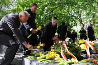 Oficjalne uroczystości z okazji 81. rocznicy wybuchu powstania w getcie warszawskim