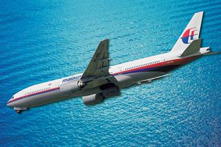 Zaginiony samolot Malaysia Airlines nad Jarocinem WIDEO